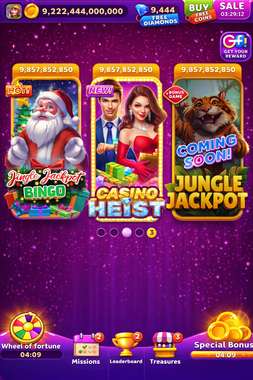 Mega Casino game